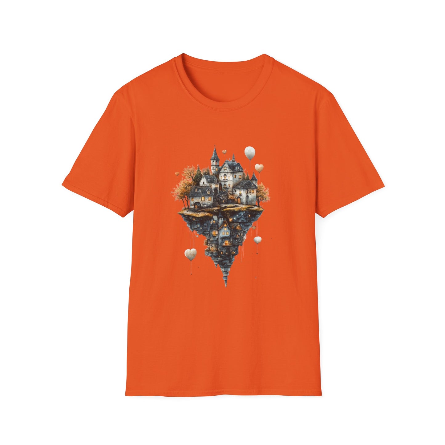 Heartlift Village – Floating Island Fantasy Tee