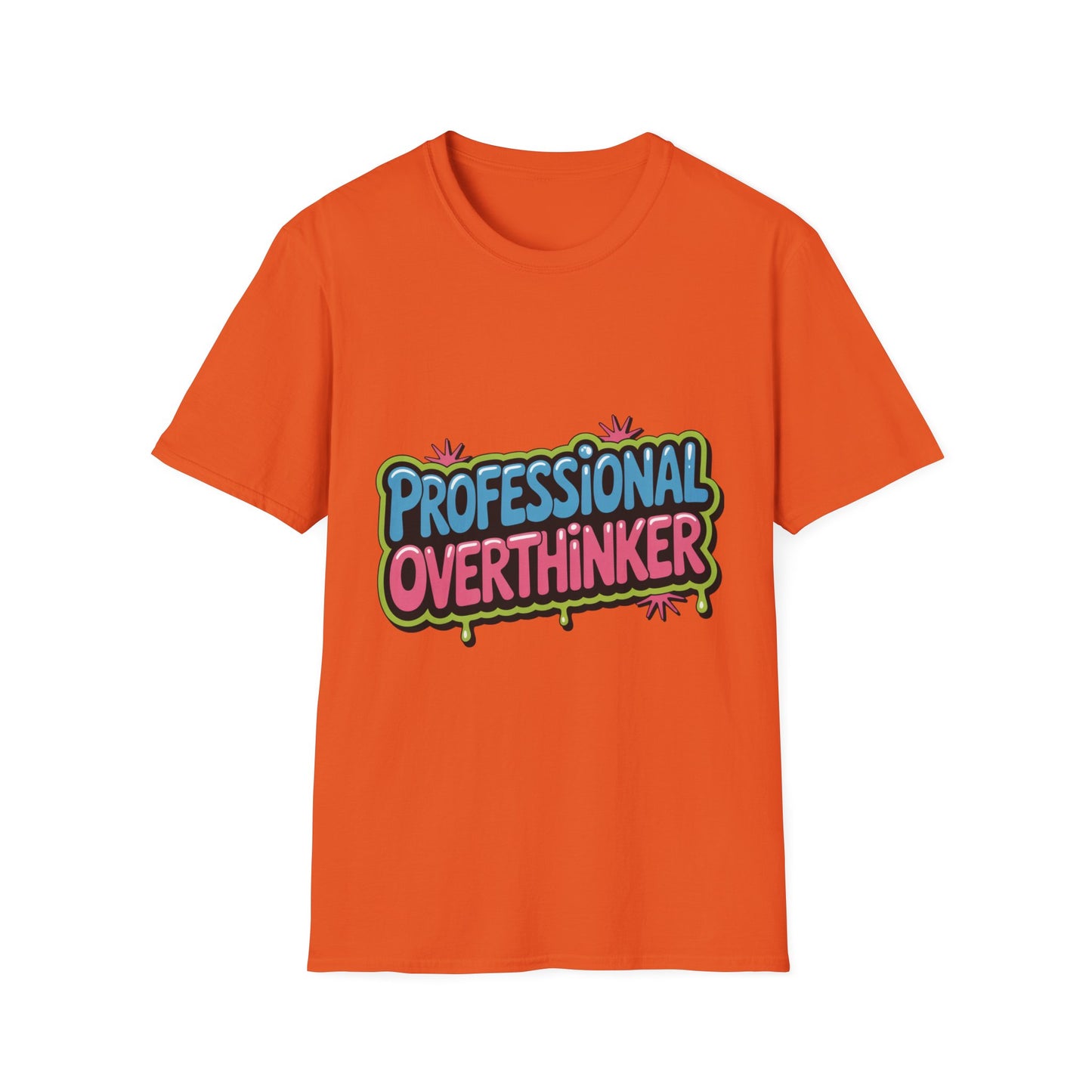 'Professional Overthinker' Funny Tee