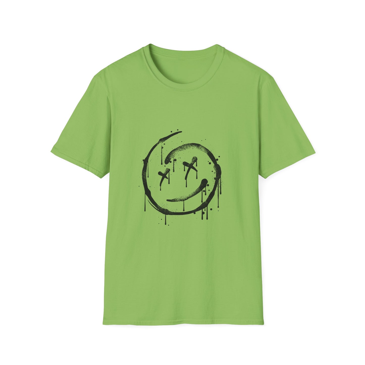 Dripping Smiley Face Graphic Tee