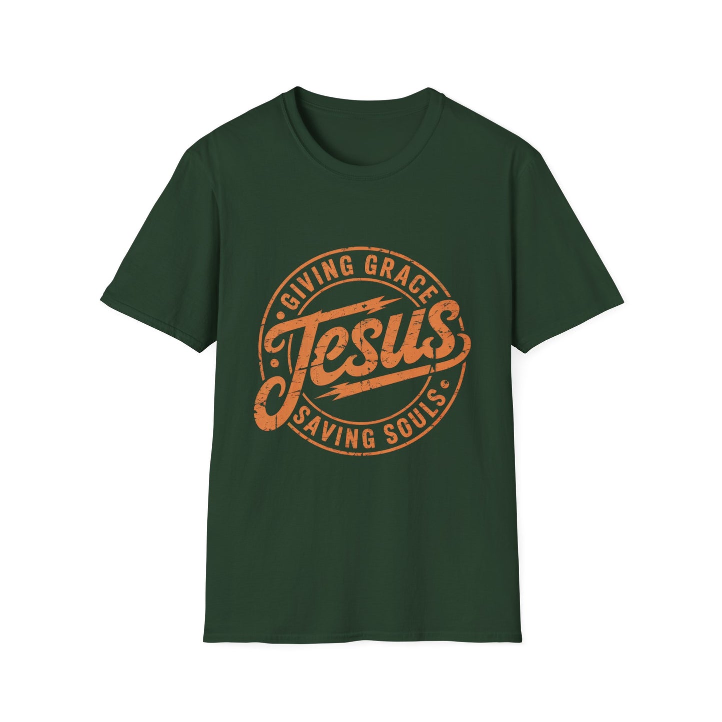 Jesus-Giving Grace and Saving Souls Graphic T-Shirt