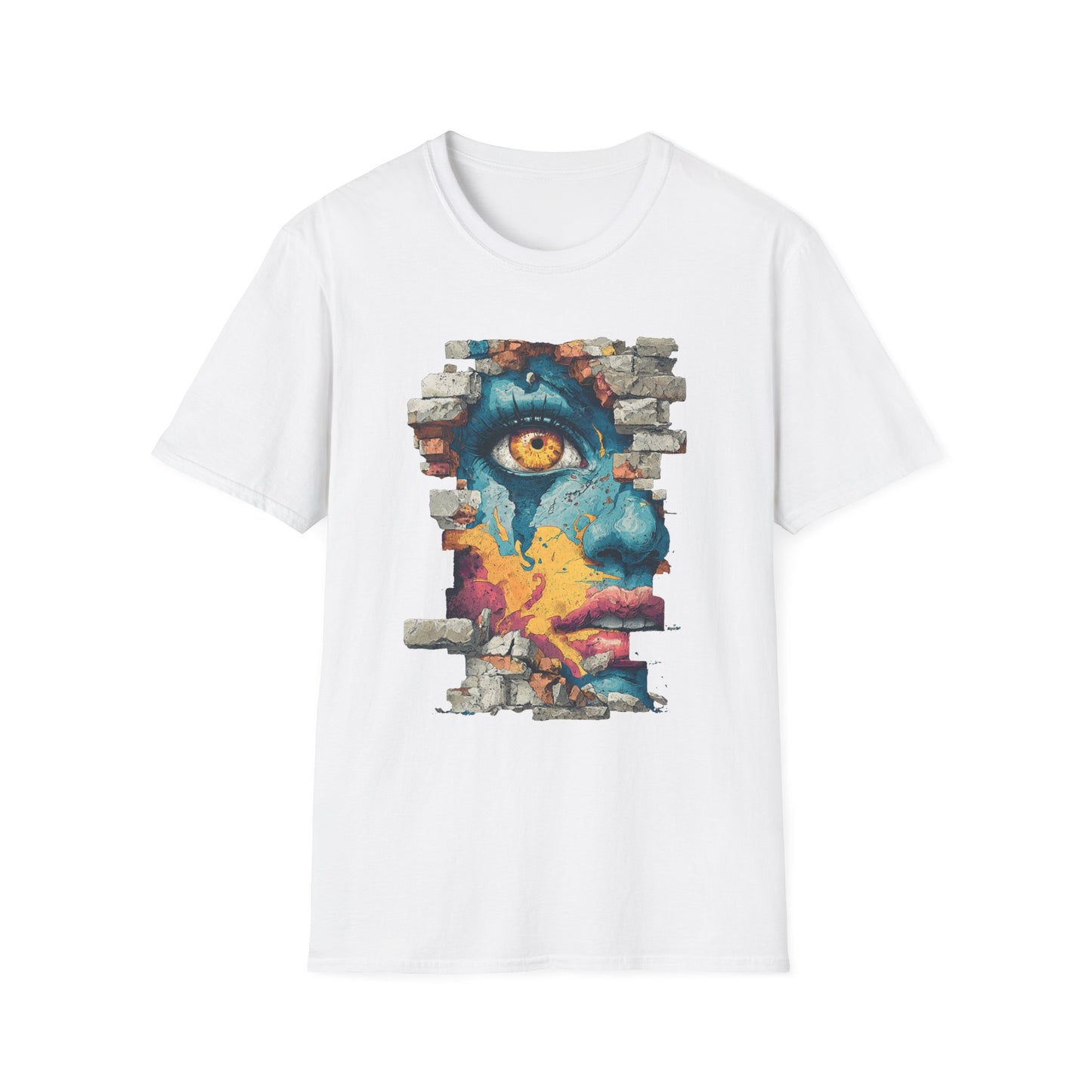 Fragmented Face Tee