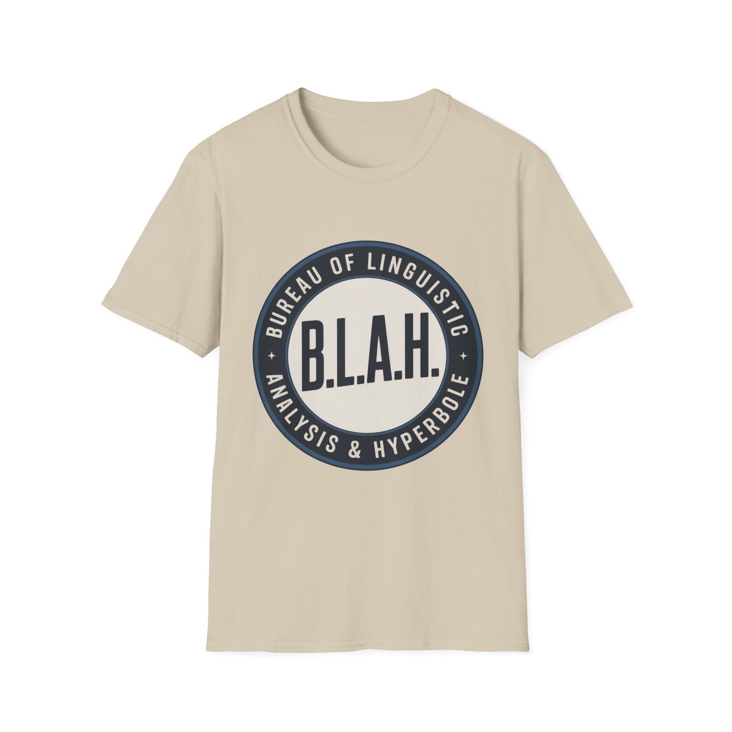 B.L.A.H. Tee – Bureau of Linguistic Analysis & Hyperbole