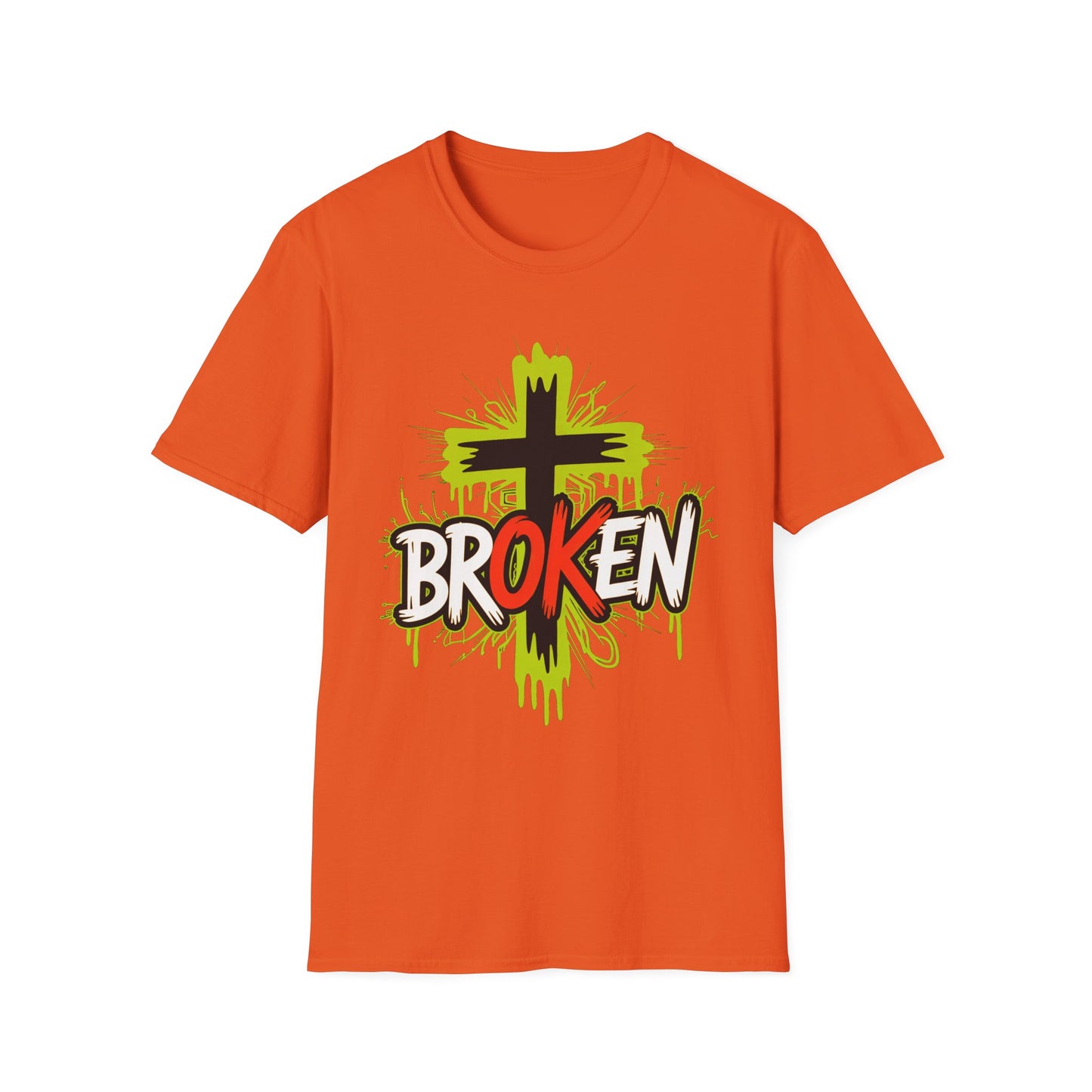 Broken, but OK. Faith-Inspired Tee