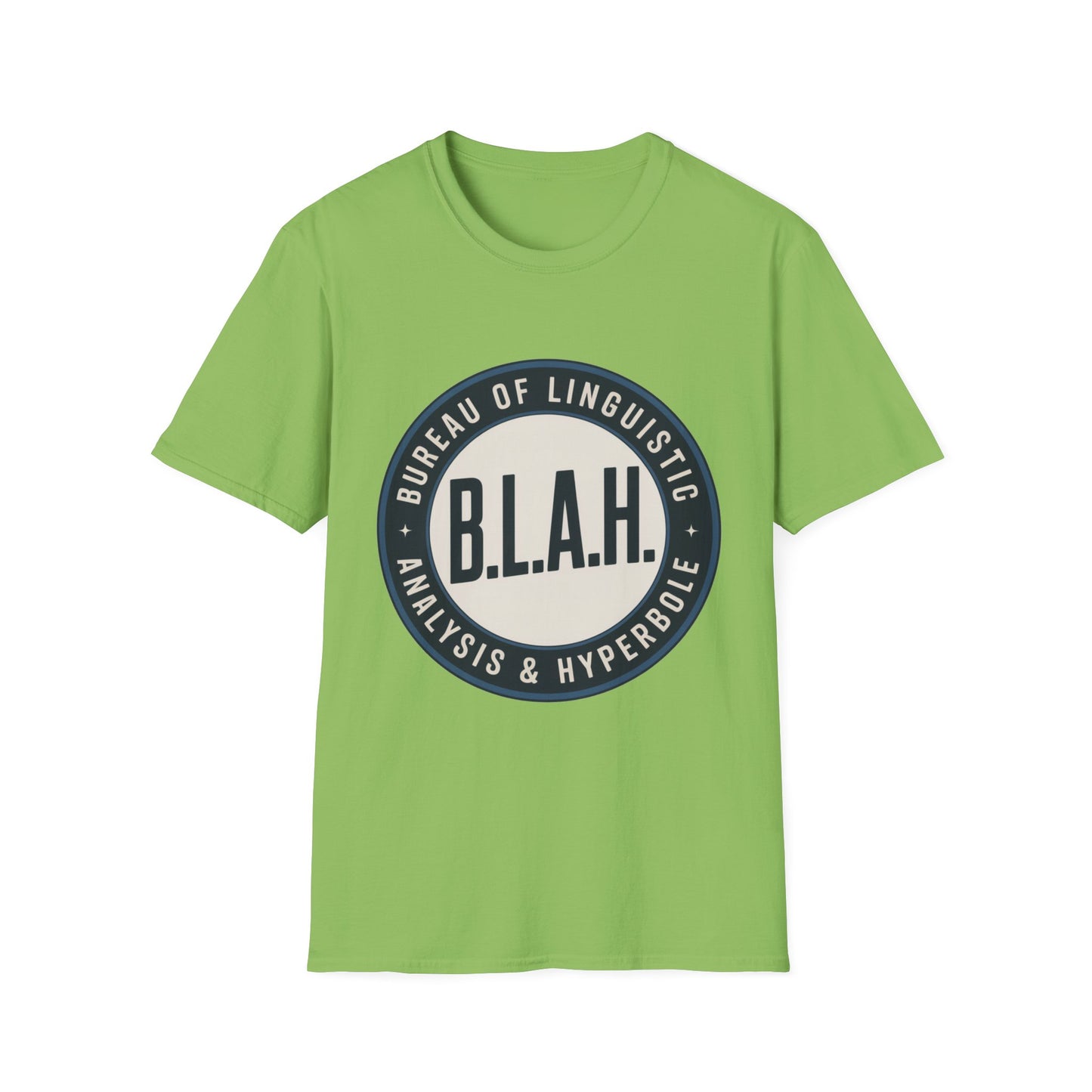 B.L.A.H. Tee – Bureau of Linguistic Analysis & Hyperbole
