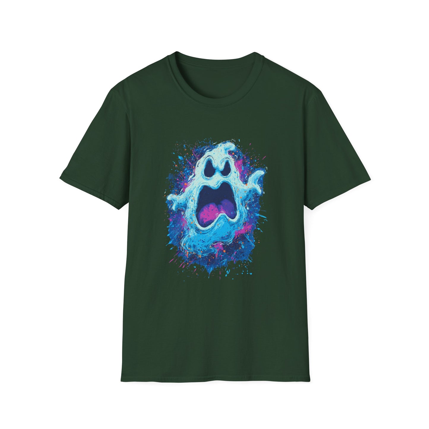 Color Panic Halloween Ghost Tee