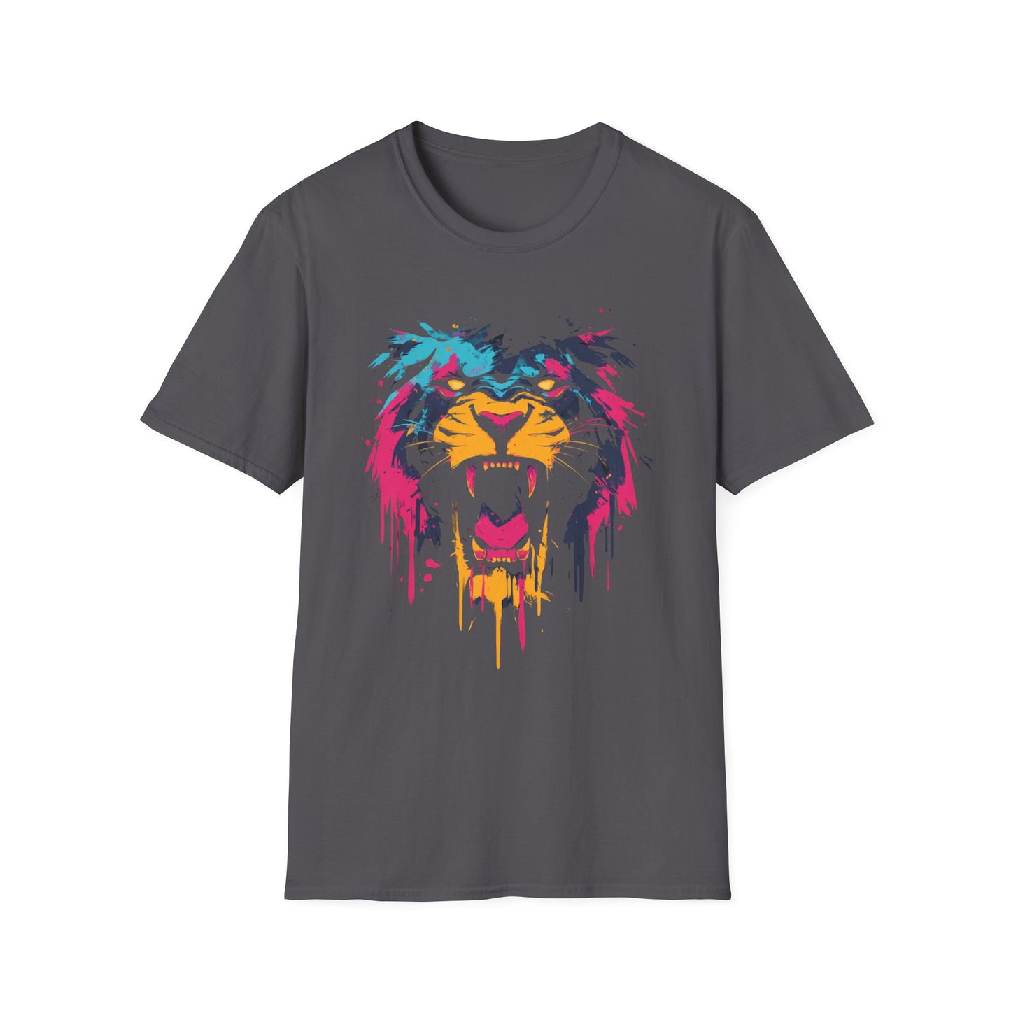 Roar Of Glory Neon Lion T-Shirt