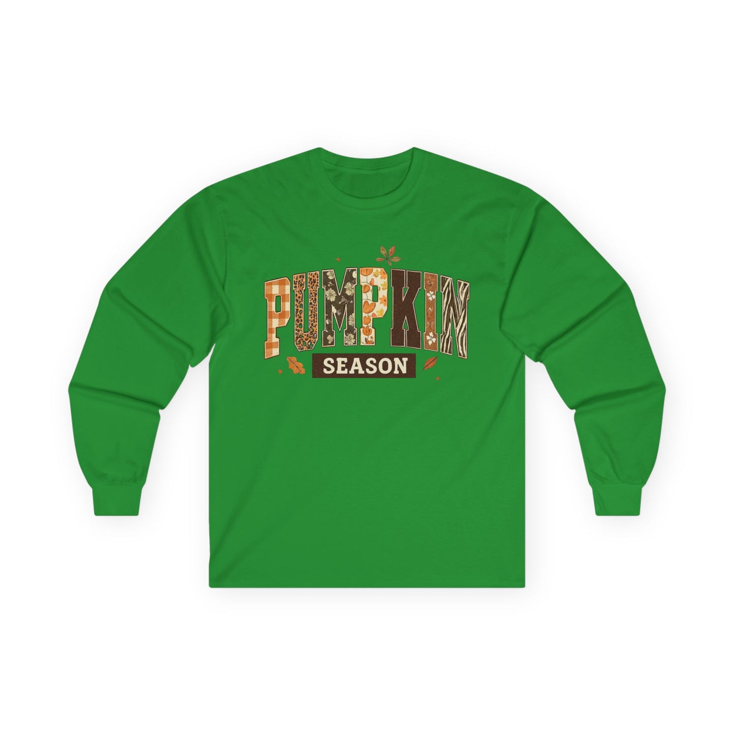 “Pumpkin Season” Long Sleeve Tee – Pattern Parade Edition