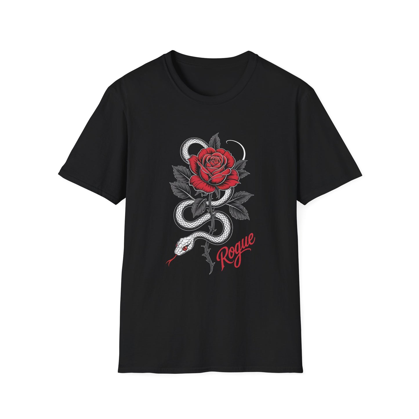 Rogue Bloom Snake & Rose Graphic Tee