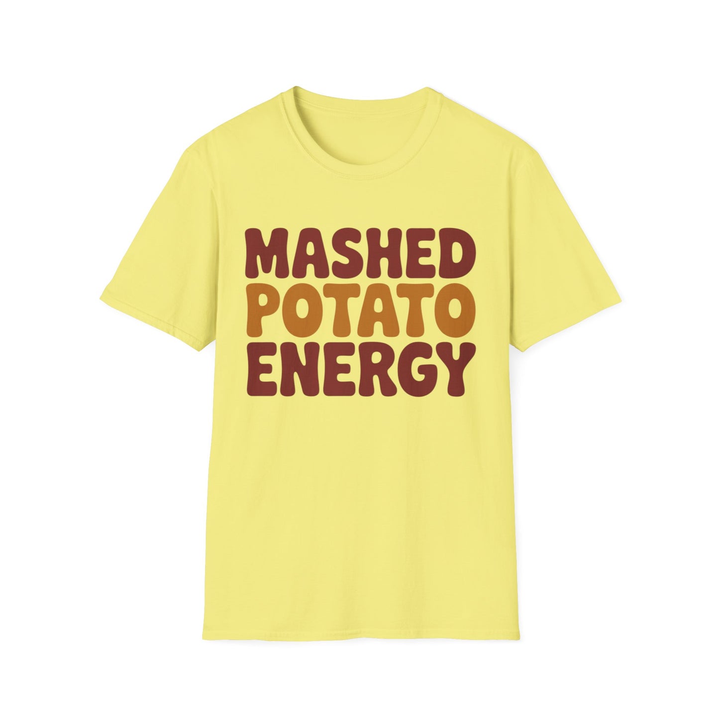 Mashed Potato Energy – Comfort Food Edition Short Sleeve Tee