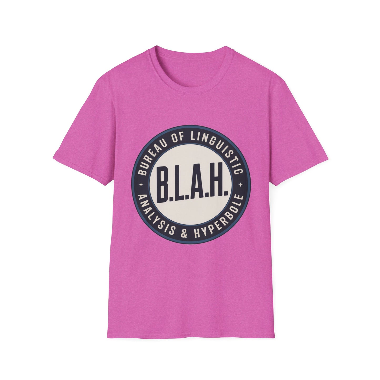B.L.A.H. Tee – Bureau of Linguistic Analysis & Hyperbole