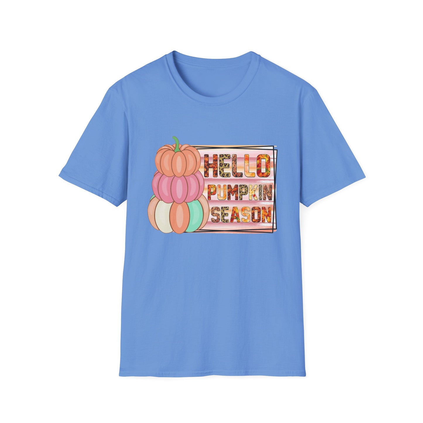 “Hello Pumpkin Season” Tee – Pastel Stack Edition