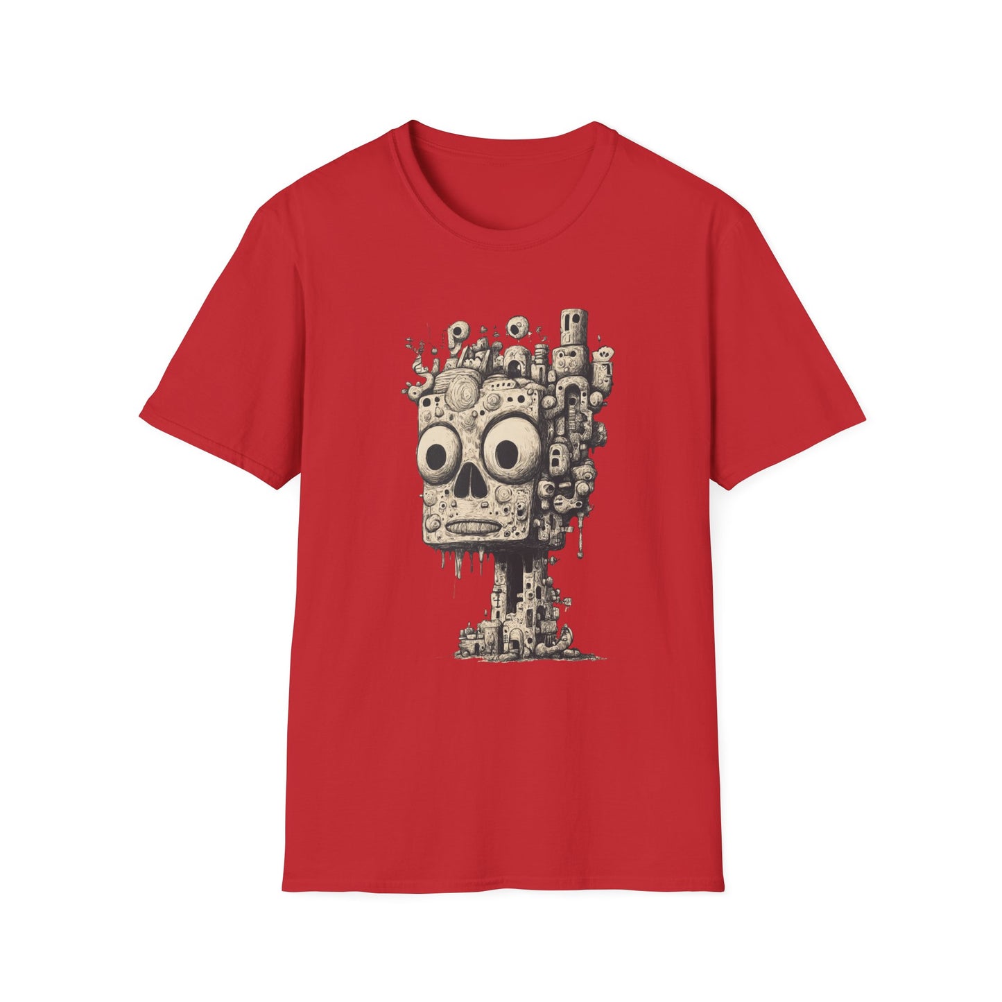 Urban Relic – Surreal Skull City Tee