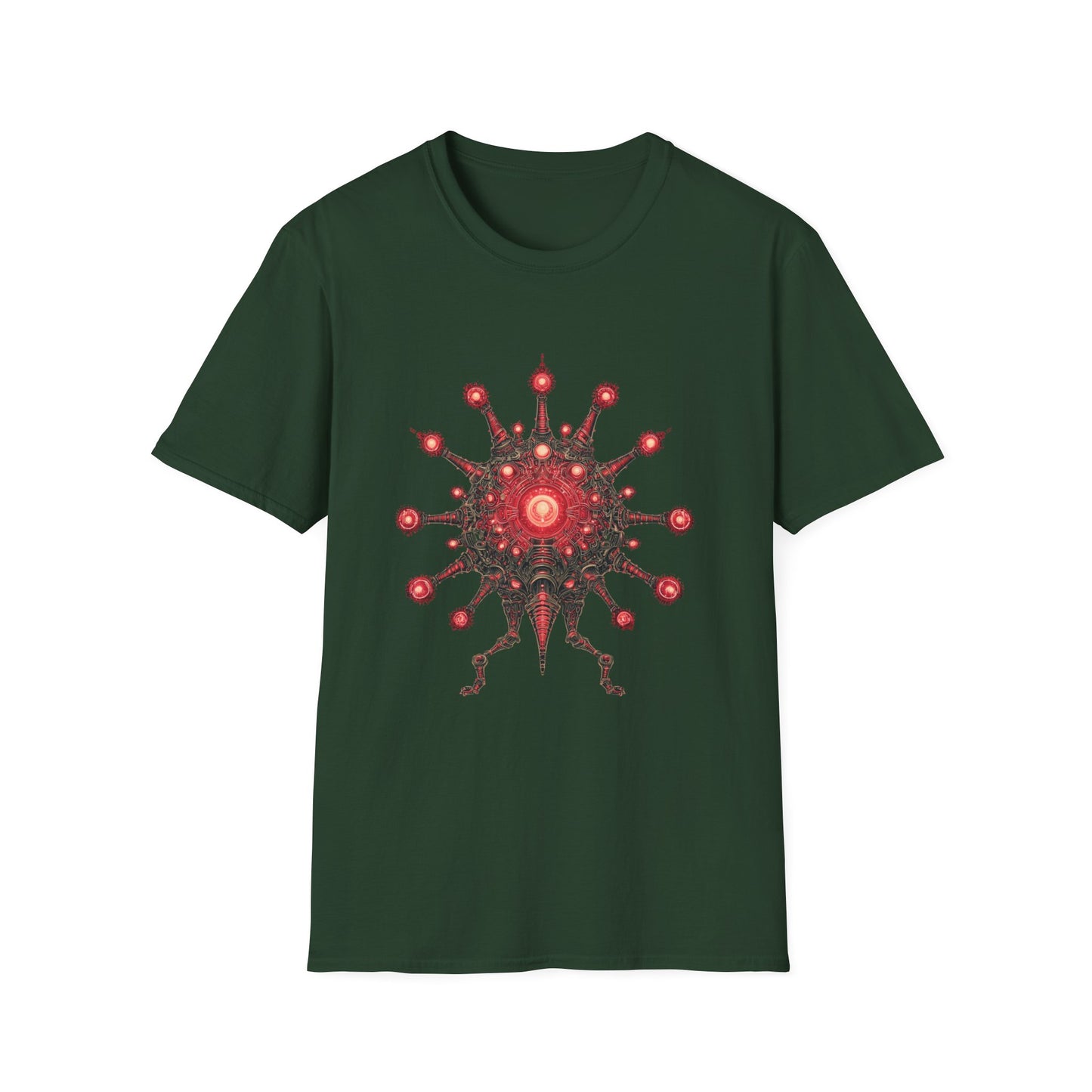 Core Sentinel – Cybernetic Starburst Organism Design