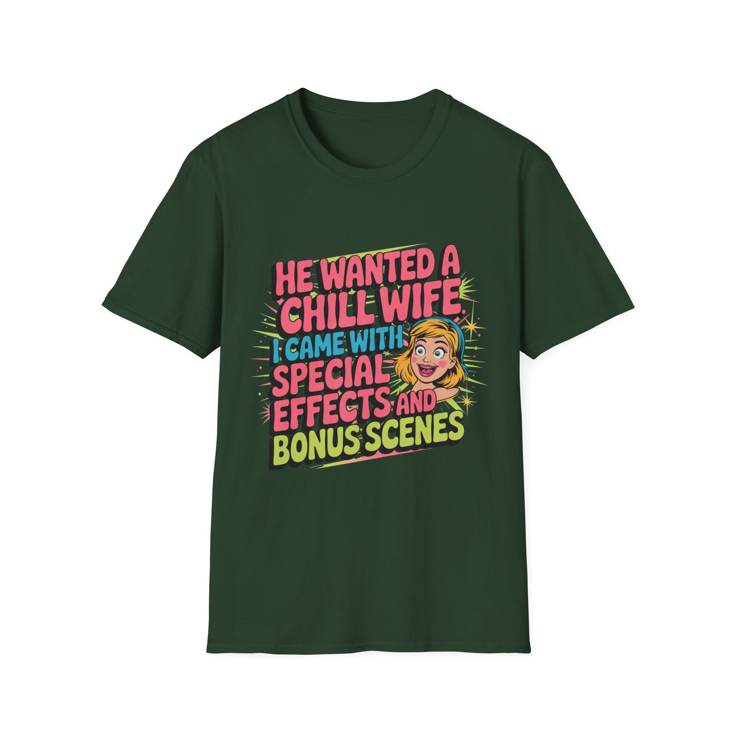SPECIAL EFFECTS & BONUS SCENES – Not-So-Chill Wife Tee