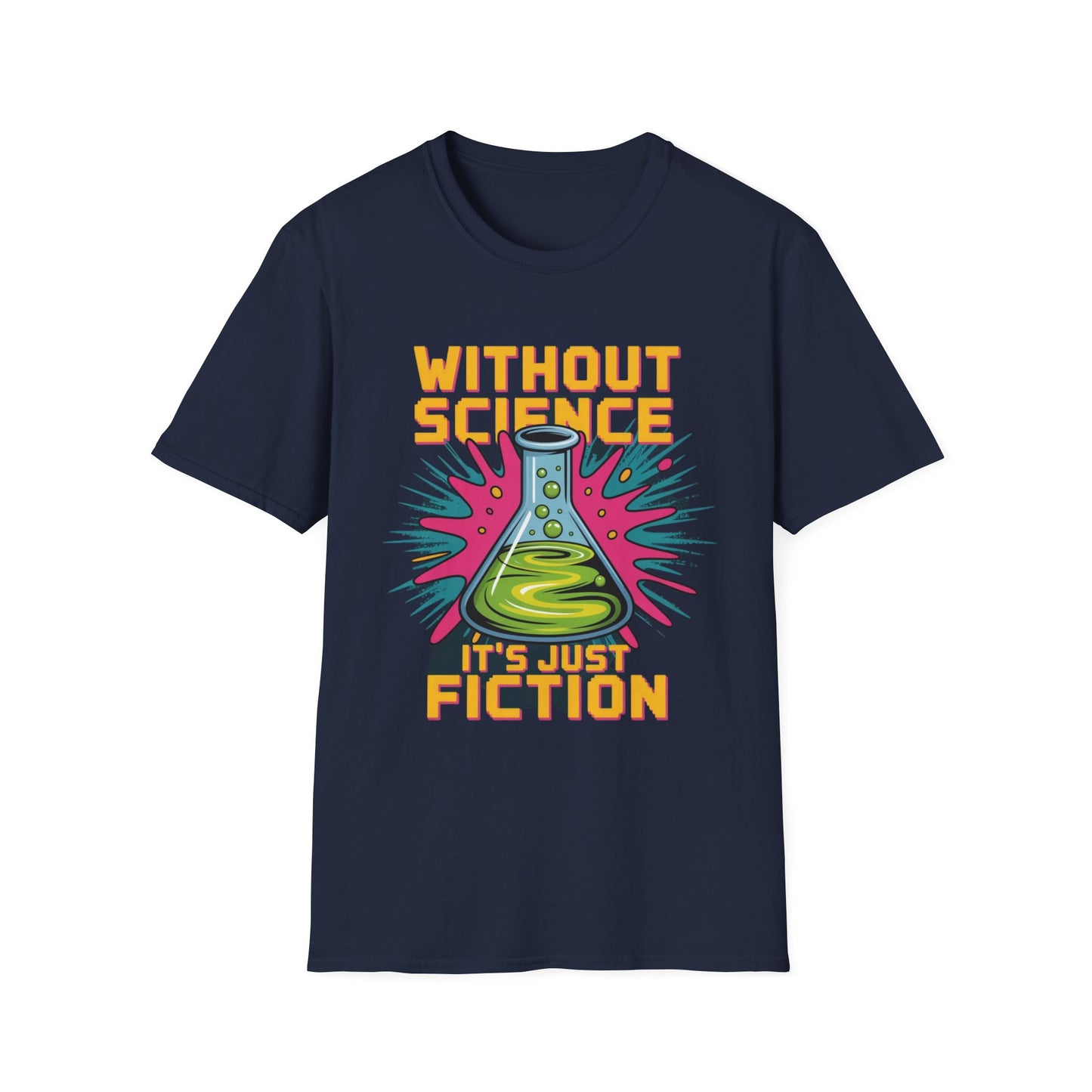 Science Over Fiction Tee – Facts First, Always