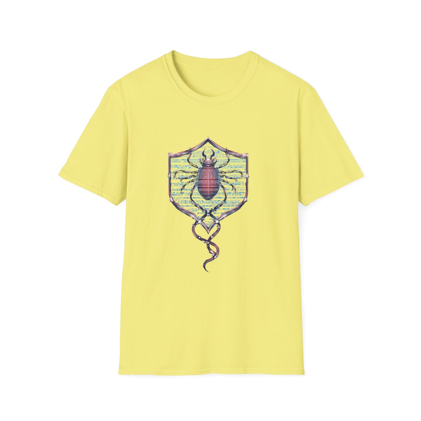 BioGlitch Sentinel – Cyber Beetle Shield Design