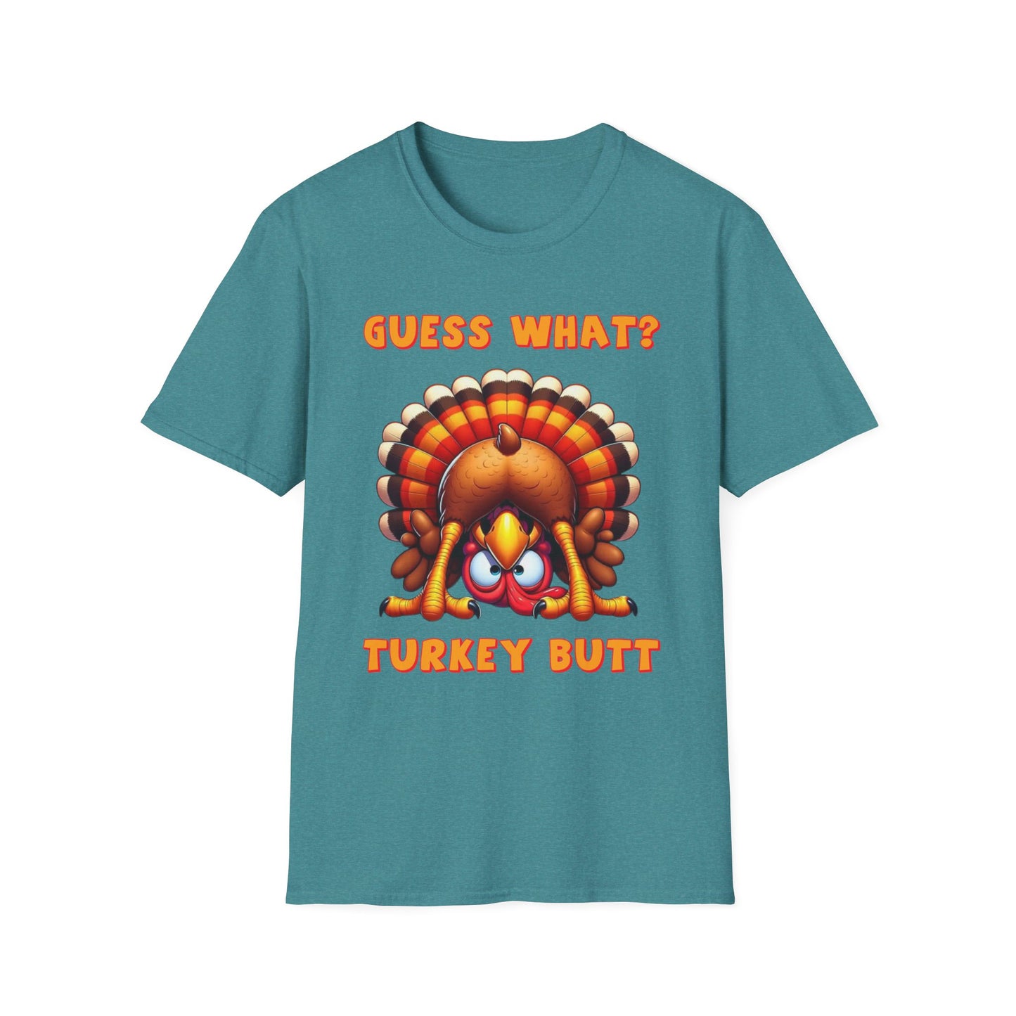 Guess What? Turkey Butt – Gobble & Giggle Edition Short Sleeve Tee