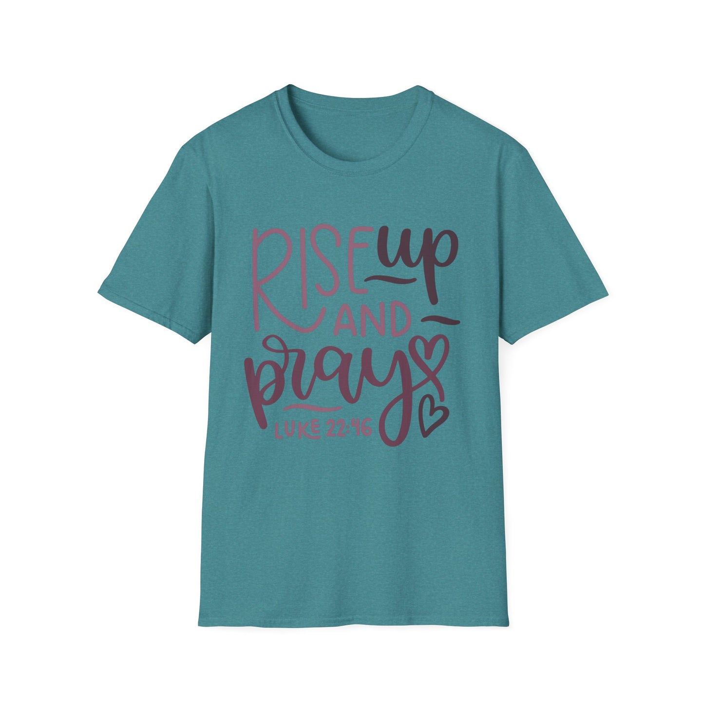 Rise Up and Pray Tee – Luke 22:46 Flourish Edition