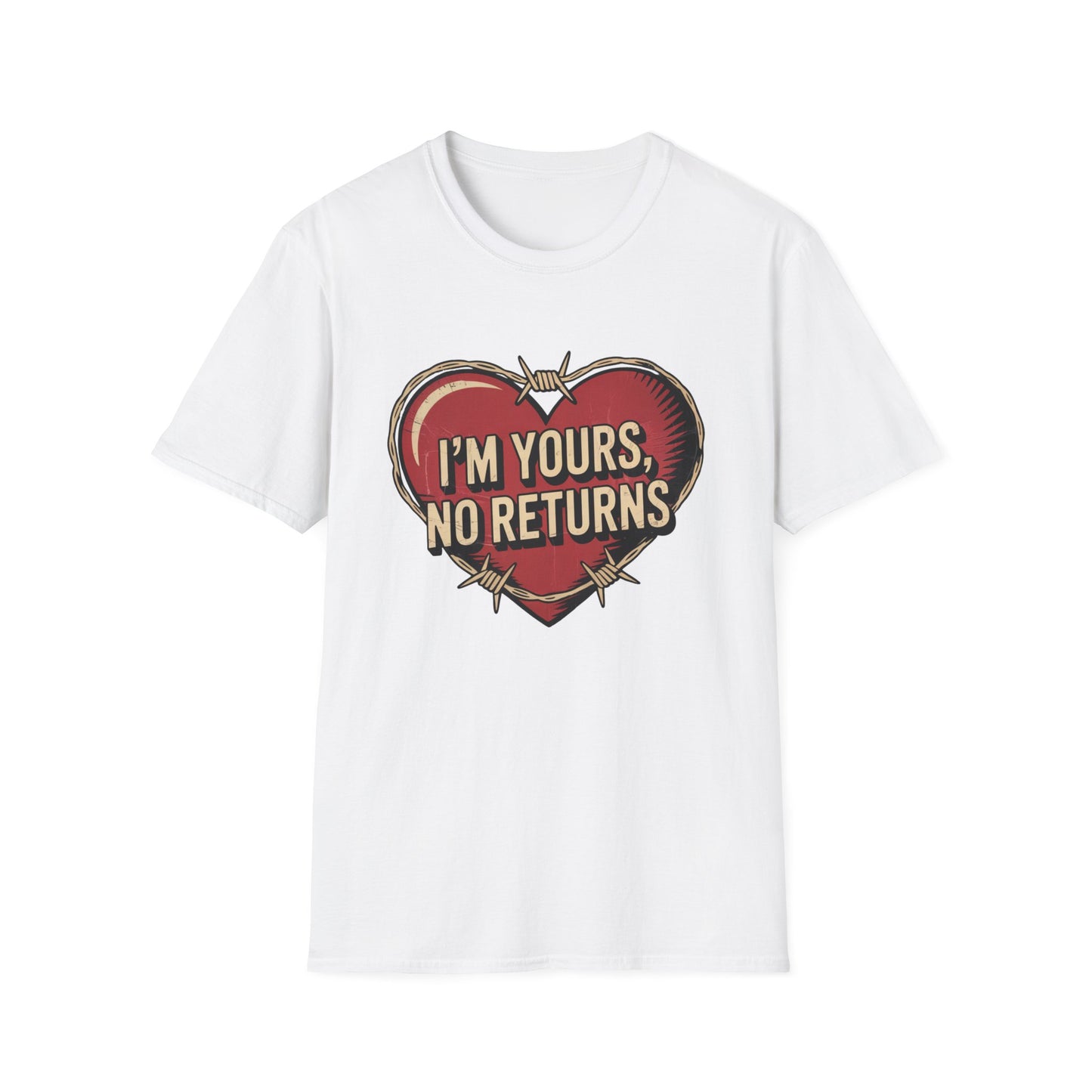 Heart No Returns Tee – Love Locked, Warranty Void