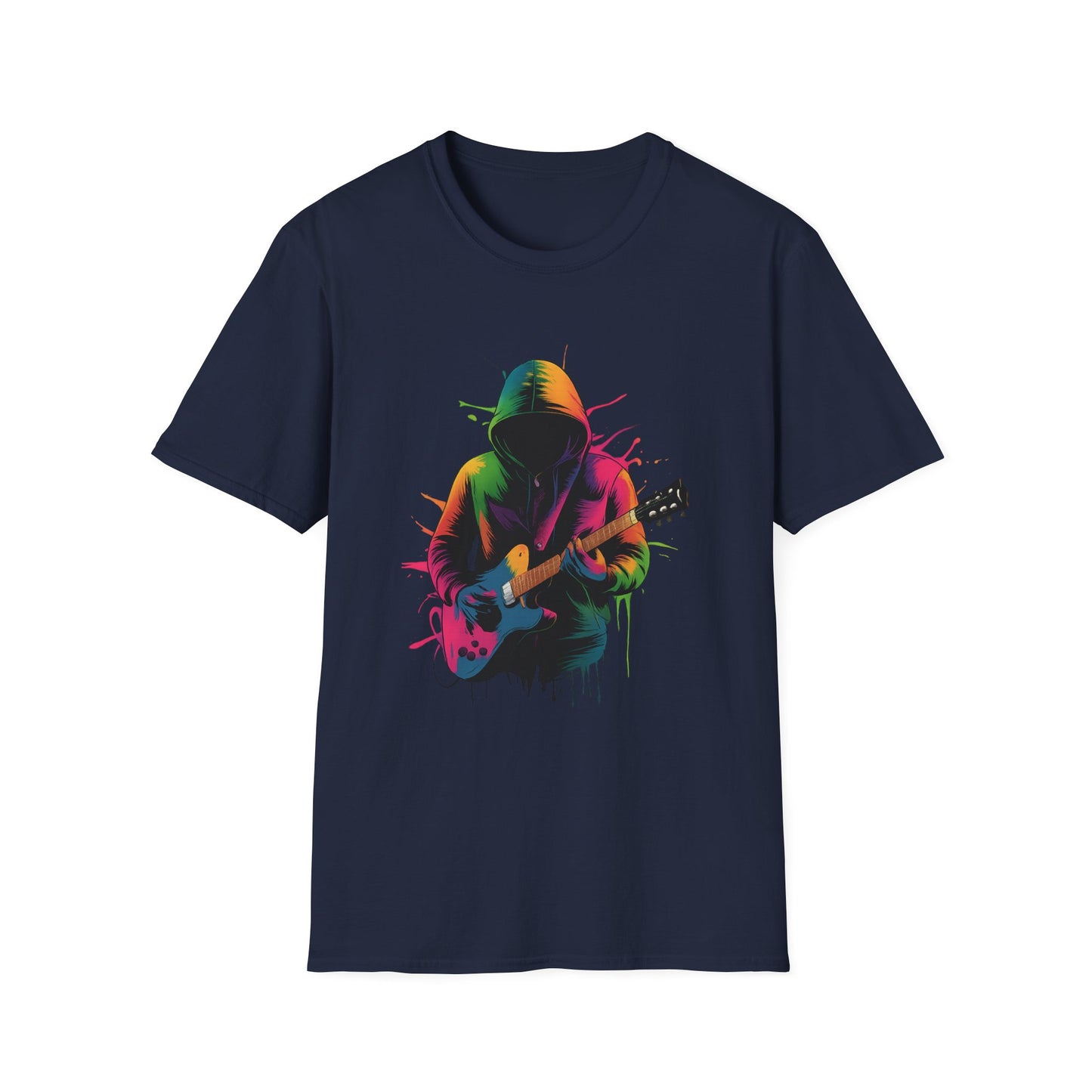 Neon Guitarist T-Shirt
