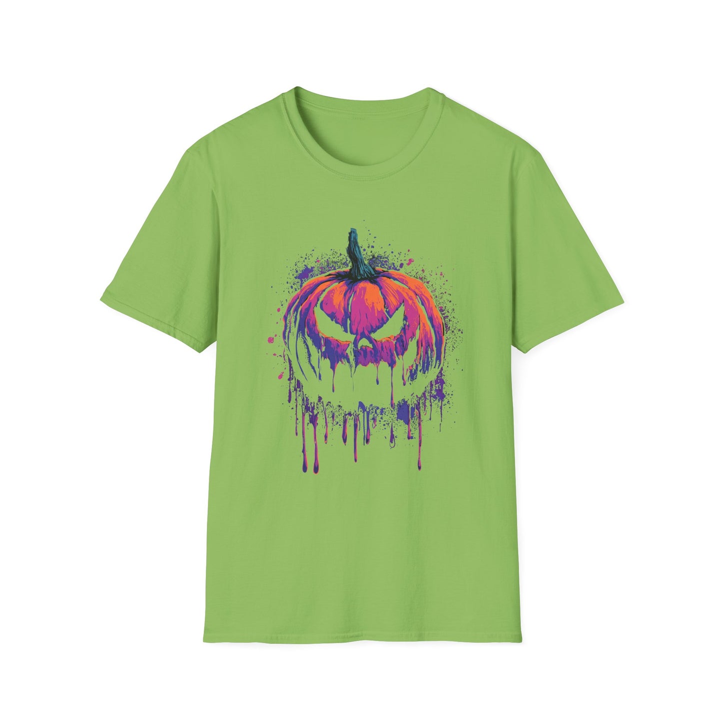 Melting Mischief Halloween Pumpkin Tee