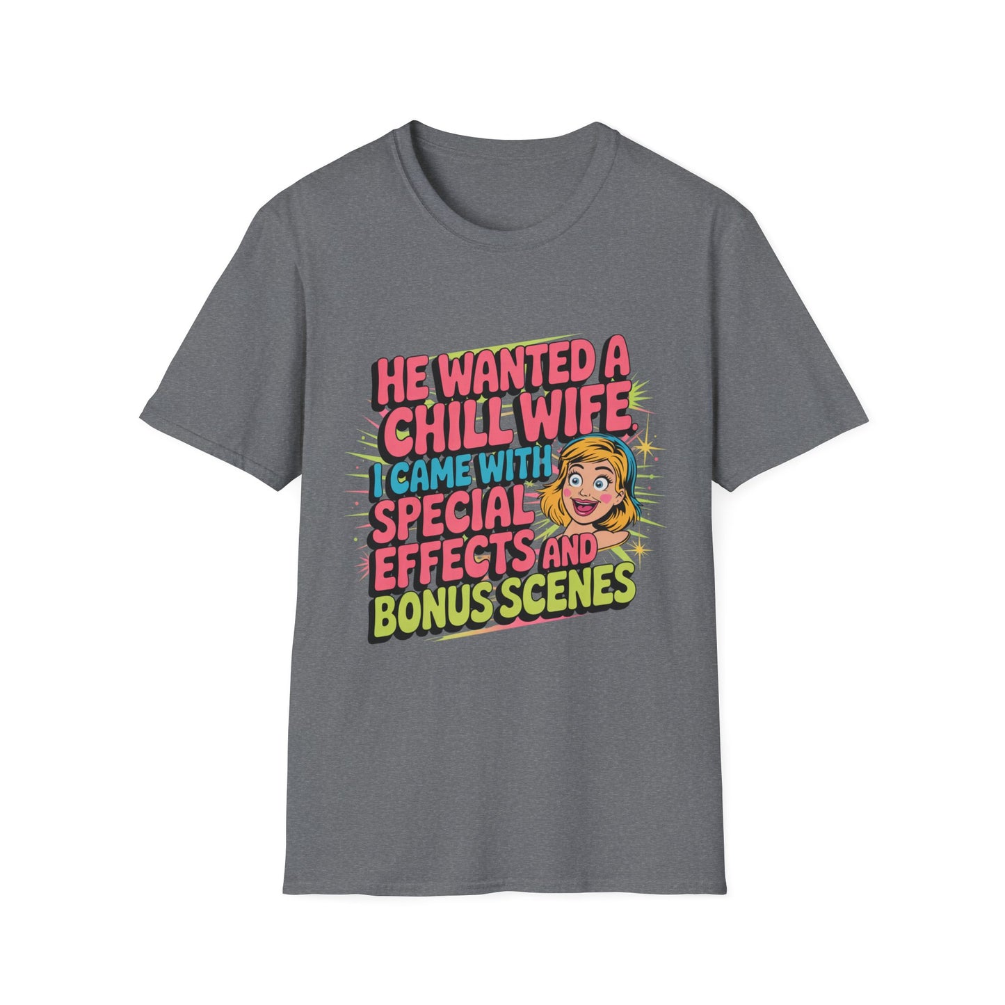 SPECIAL EFFECTS & BONUS SCENES – Not-So-Chill Wife Tee