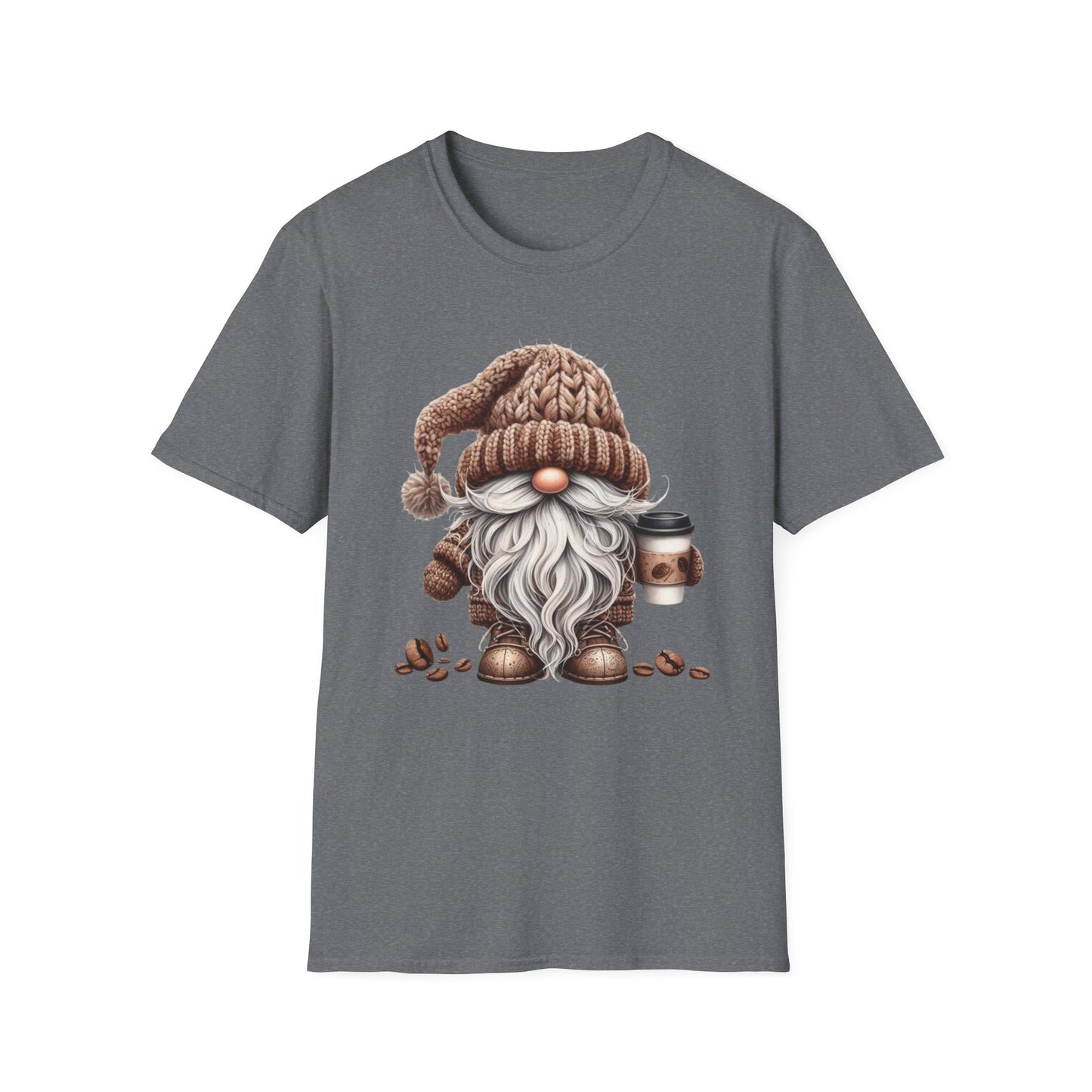 “Coffee Gnome” Tee – Brewed & Bearded Edition