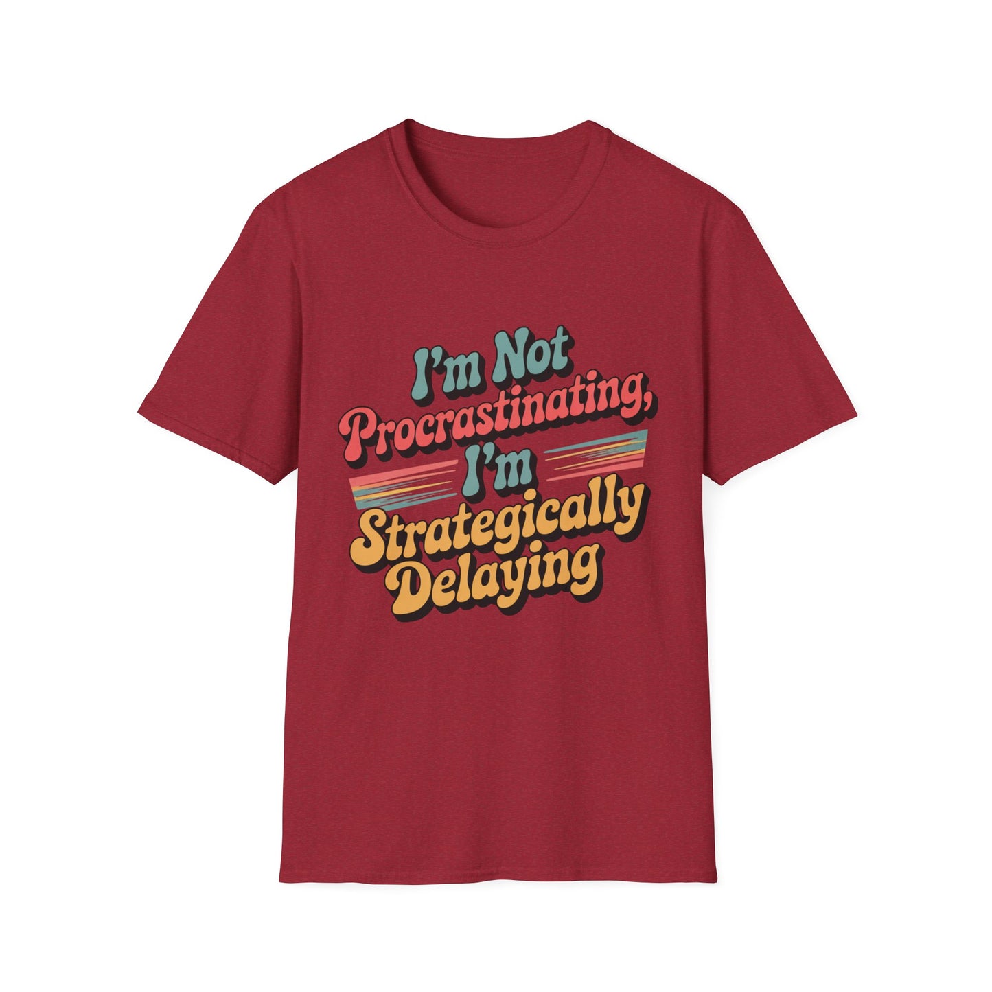Strategically Delaying Tee – Procrastination, Rebranded