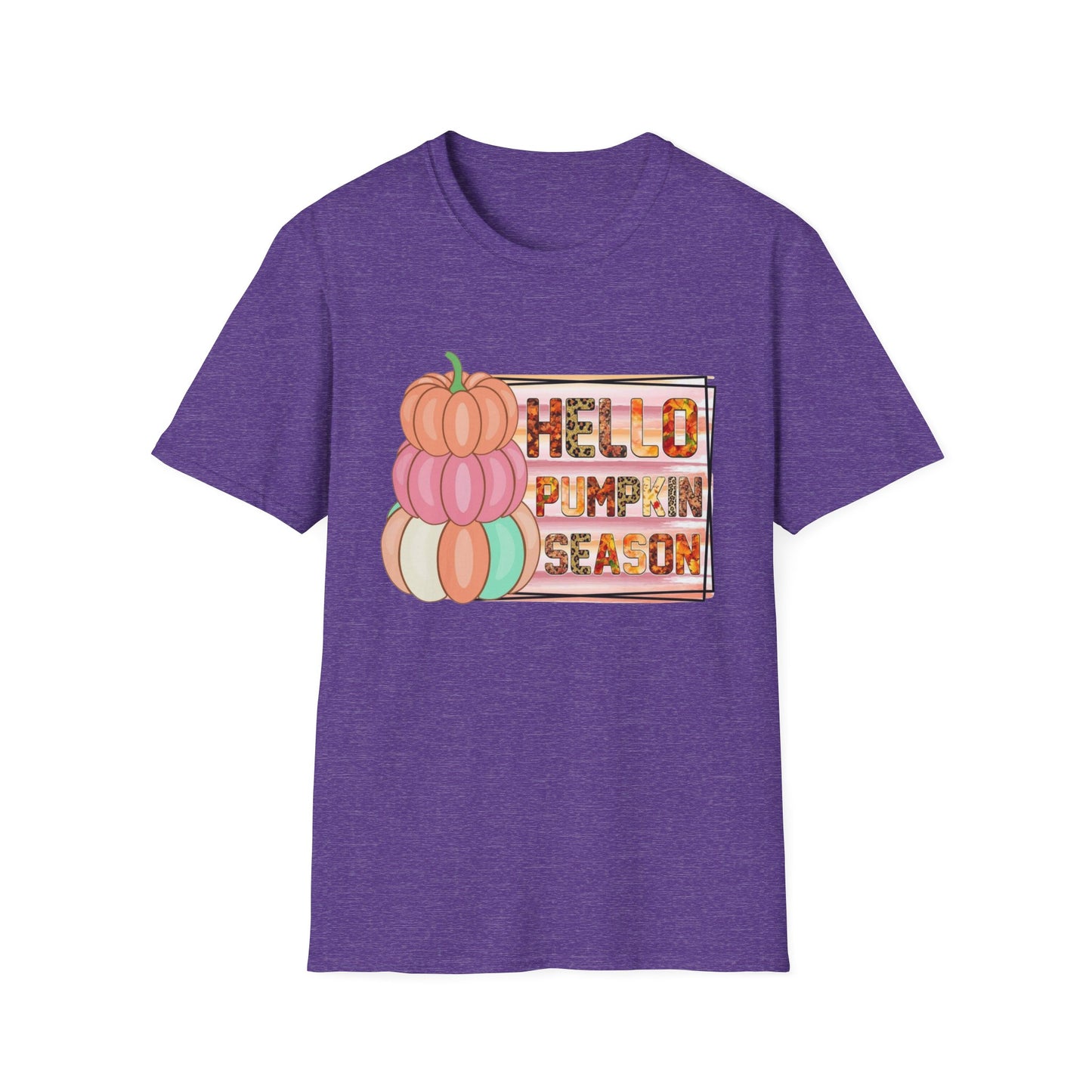 “Hello Pumpkin Season” Tee – Pastel Stack Edition