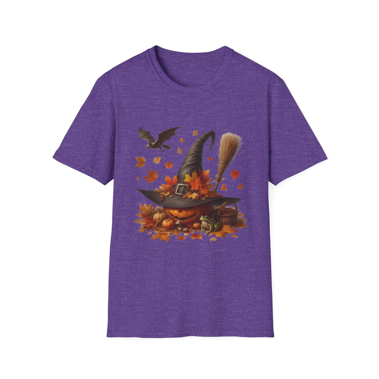 “Pumpkin Witch’s Harvest” Tee – Autumn Familiar Edition