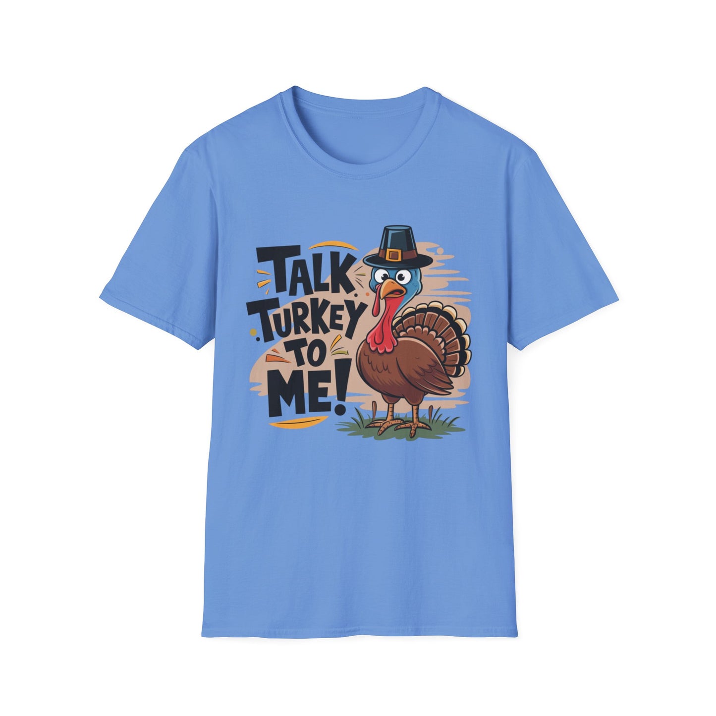 Talk Turkey to Me – Pilgrim Hat Edition Short Sleeve Tee