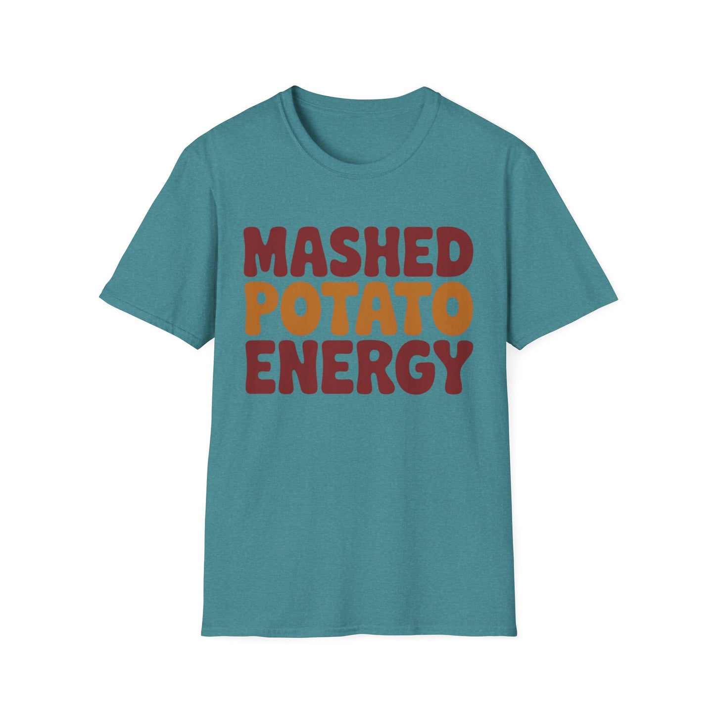Mashed Potato Energy – Comfort Food Edition Short Sleeve Tee
