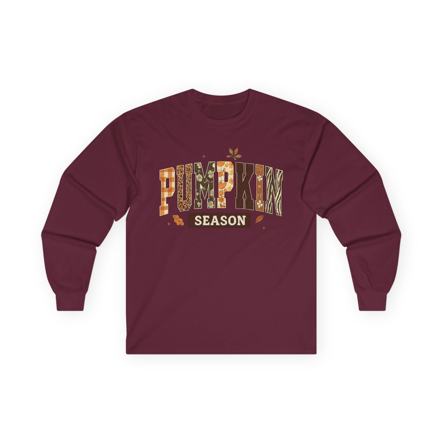 “Pumpkin Season” Long Sleeve Tee – Pattern Parade Edition