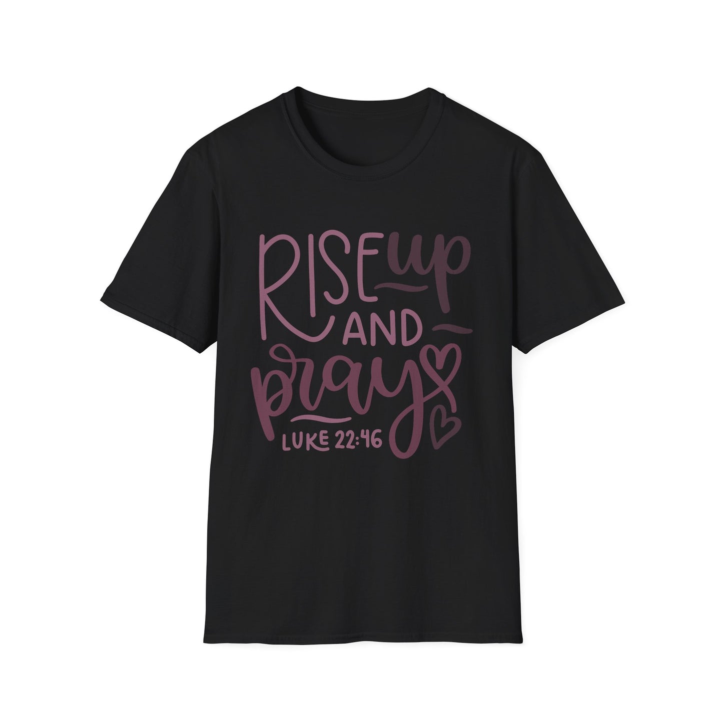 Rise Up and Pray Tee – Luke 22:46 Flourish Edition