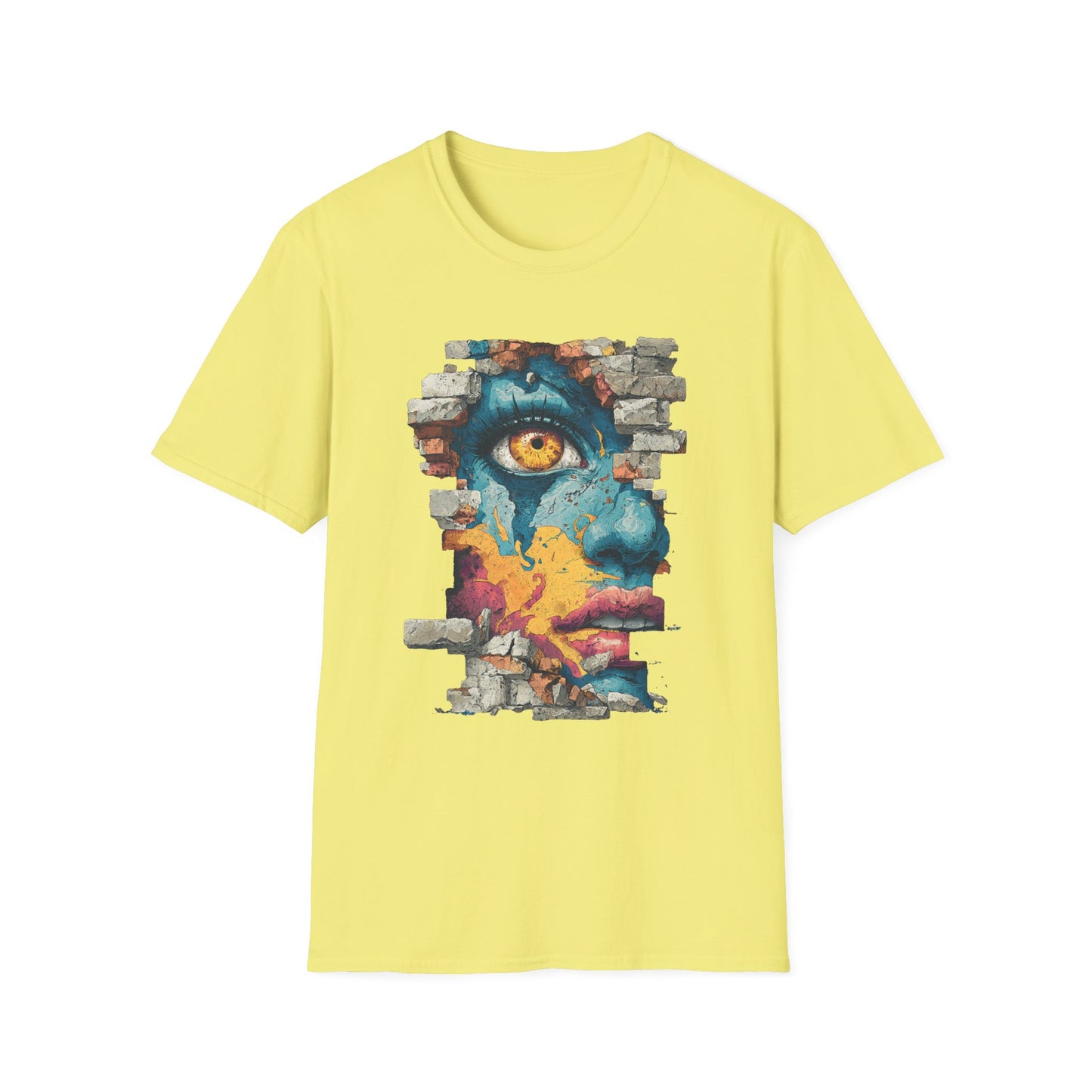 Fragmented Face Tee