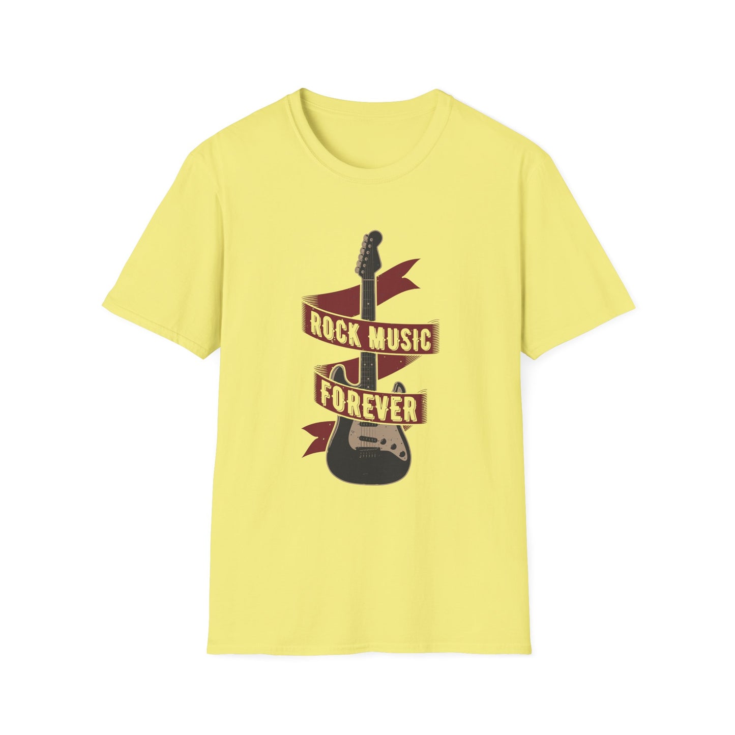 “Rock Music Forever” – The Ribbon-Wrapped Guitar of Legacy, Loudness & Legendary Licks