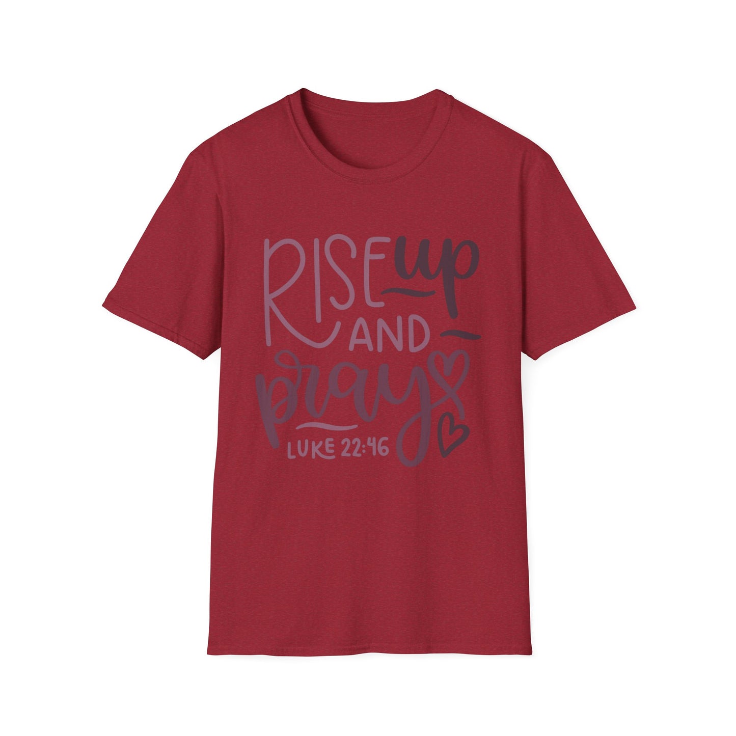 Rise Up and Pray Tee – Luke 22:46 Flourish Edition