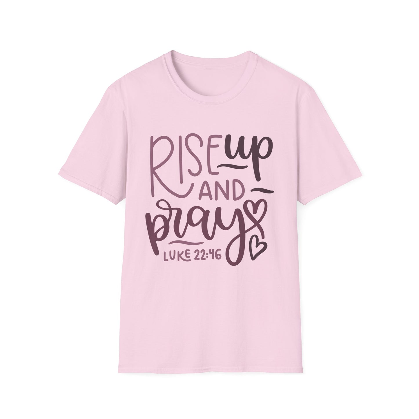Rise Up and Pray Tee – Luke 22:46 Flourish Edition