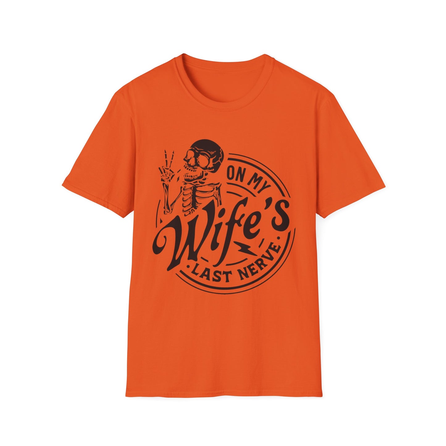 On My Wifes Last Nerve Graphic Tee