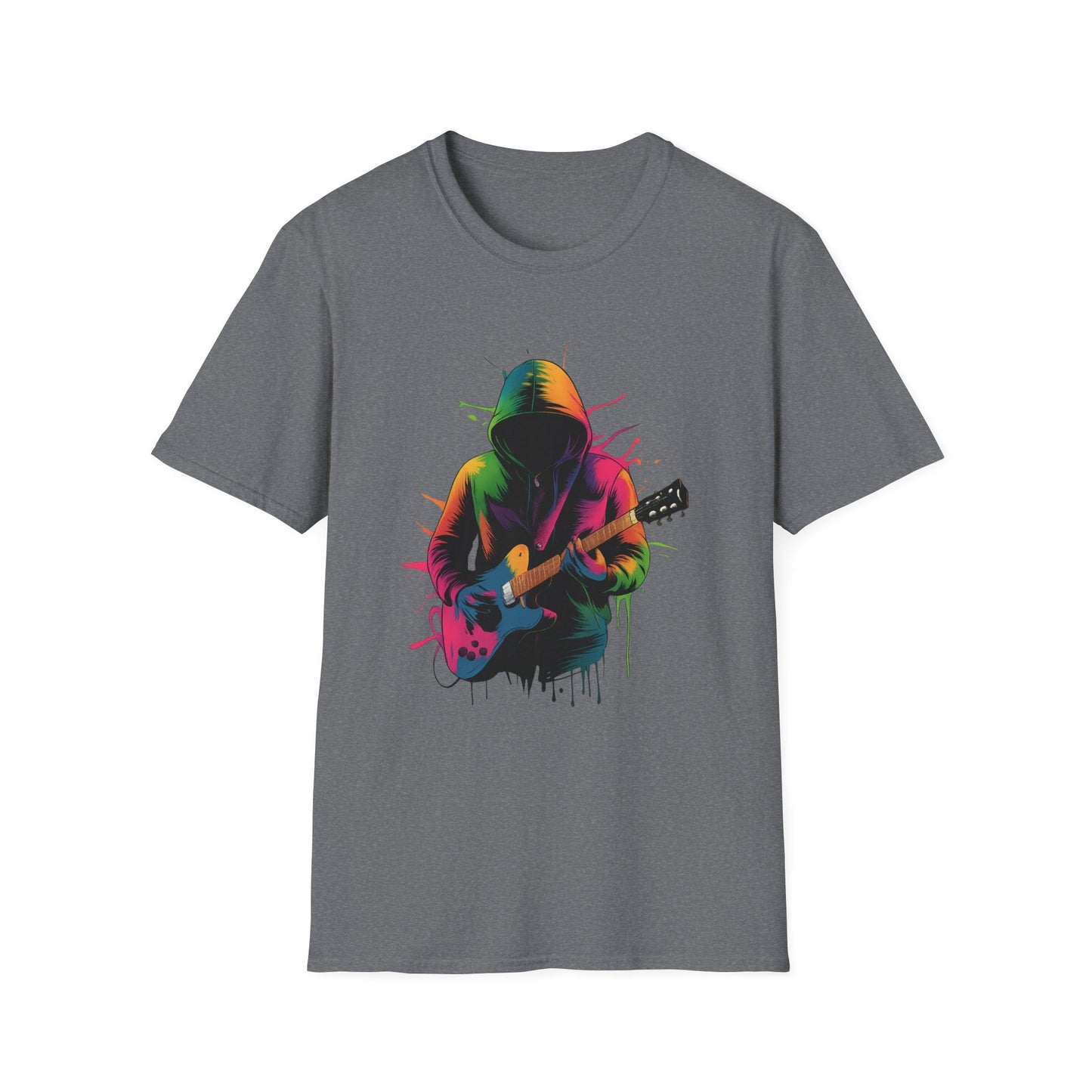 Neon Guitarist T-Shirt