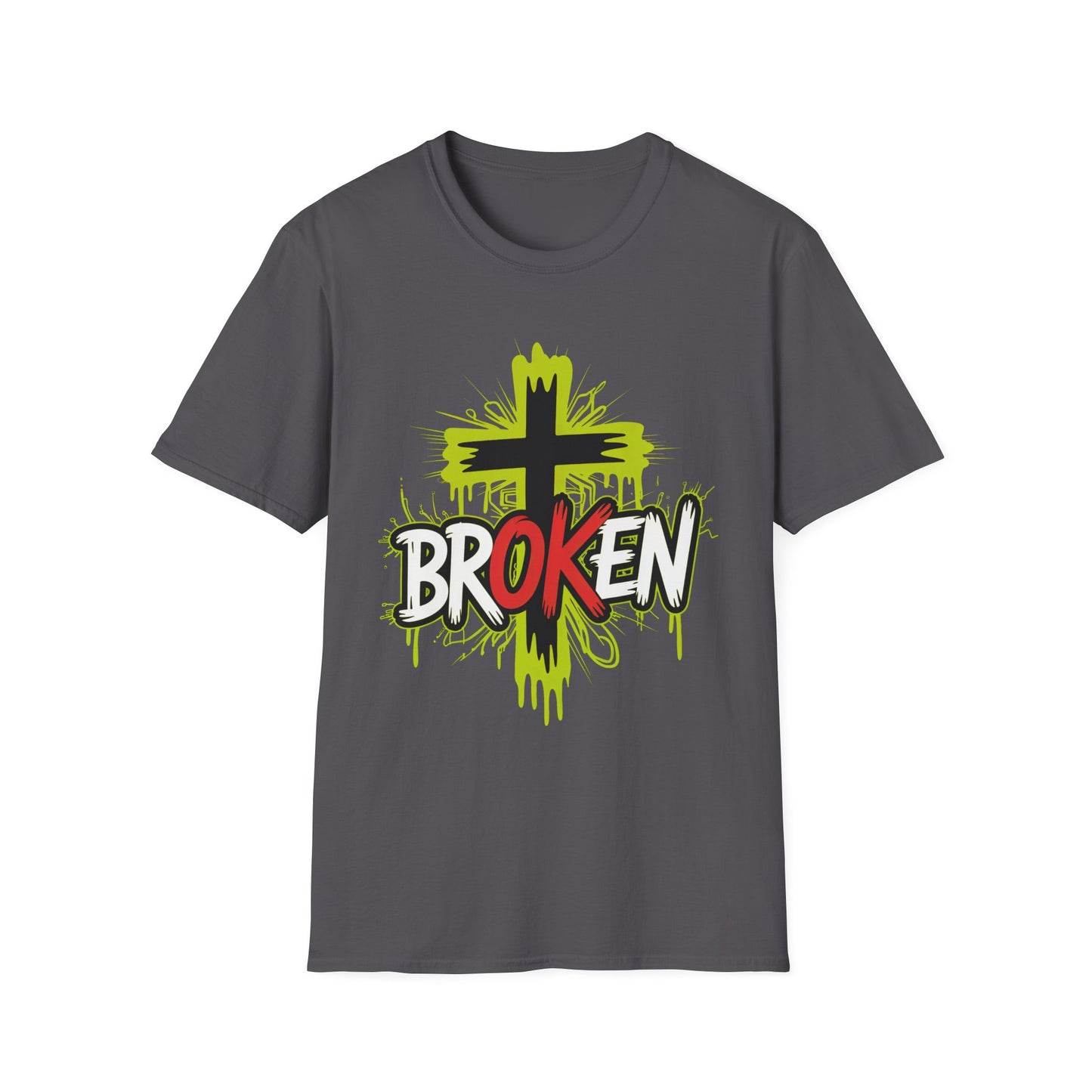 Broken, but OK. Faith-Inspired Tee