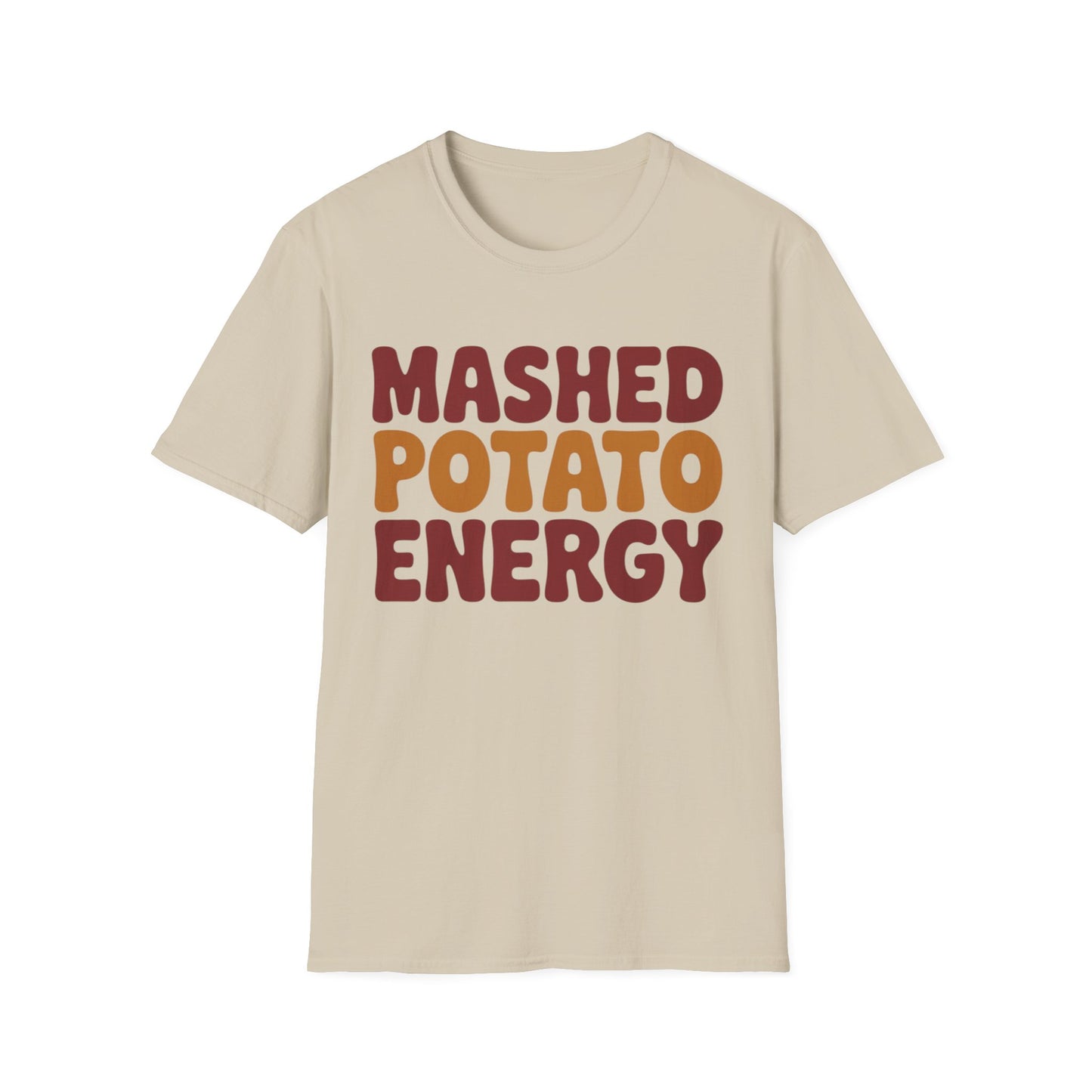 Mashed Potato Energy – Comfort Food Edition Short Sleeve Tee