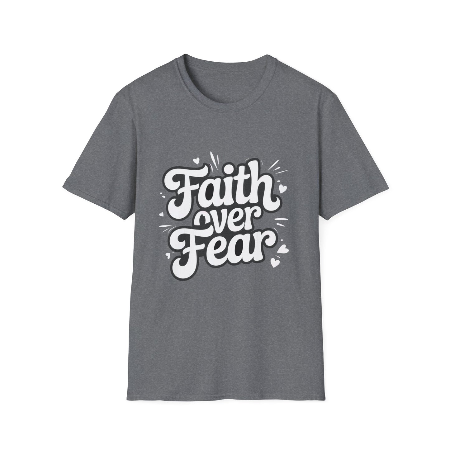 FAITH OVER FEAR – Bold Heart Tee