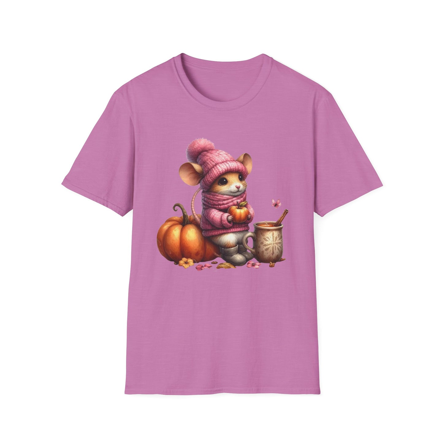 “Autumn Mouse” Tee – Cozy Critter Edition