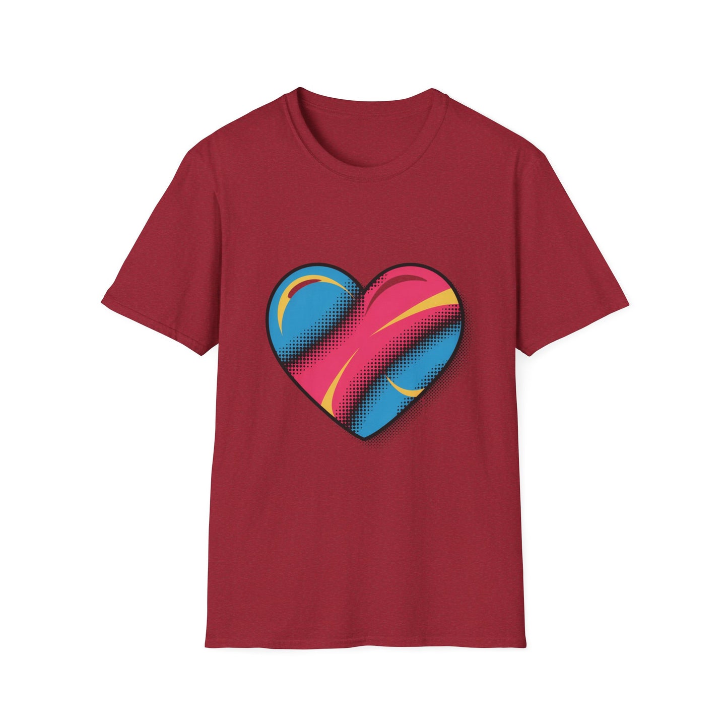 Retro Pulse Heart Graphic Tee