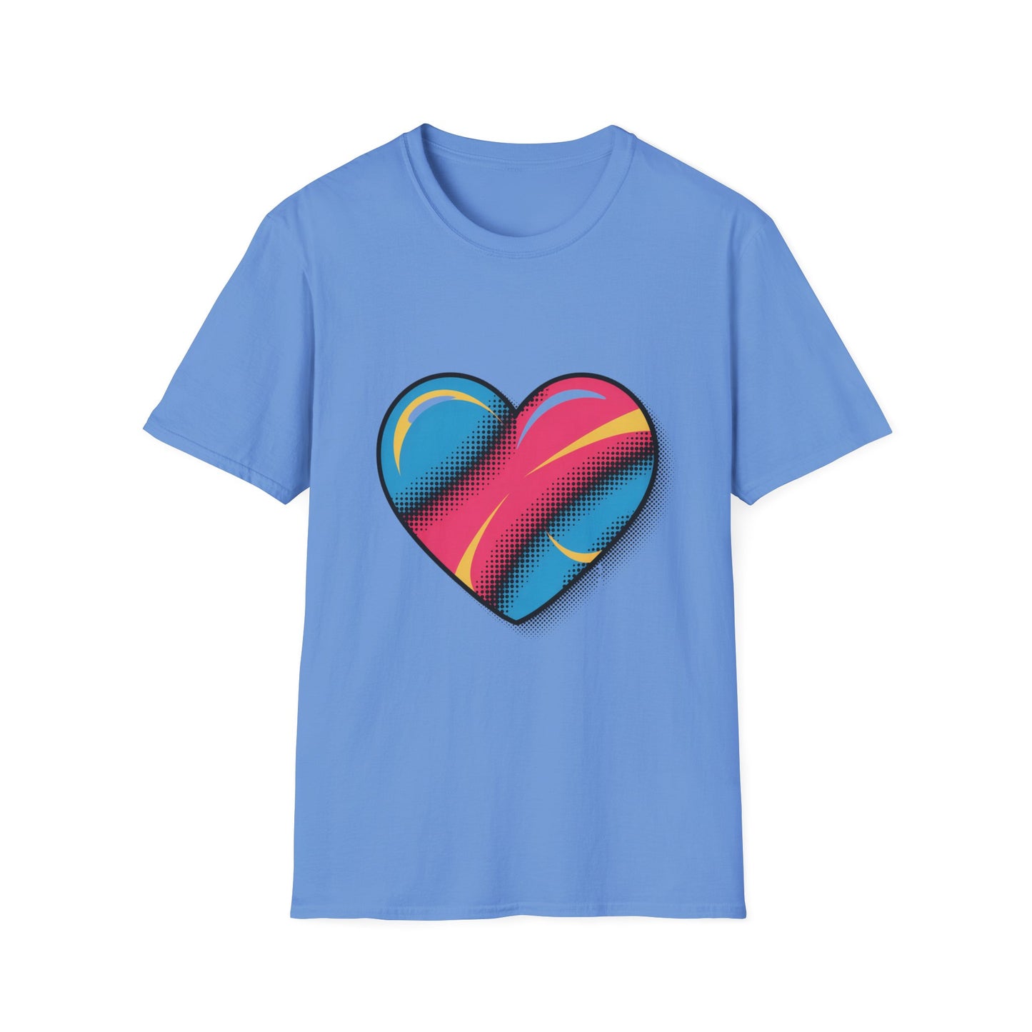 Retro Pulse Heart Graphic Tee