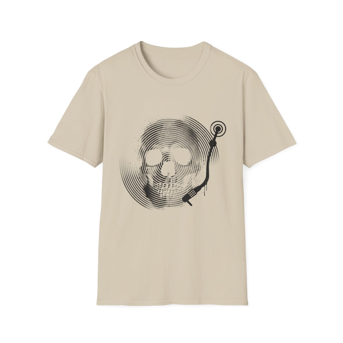 Spin Eternal Skull & Turntable Graphic Tee