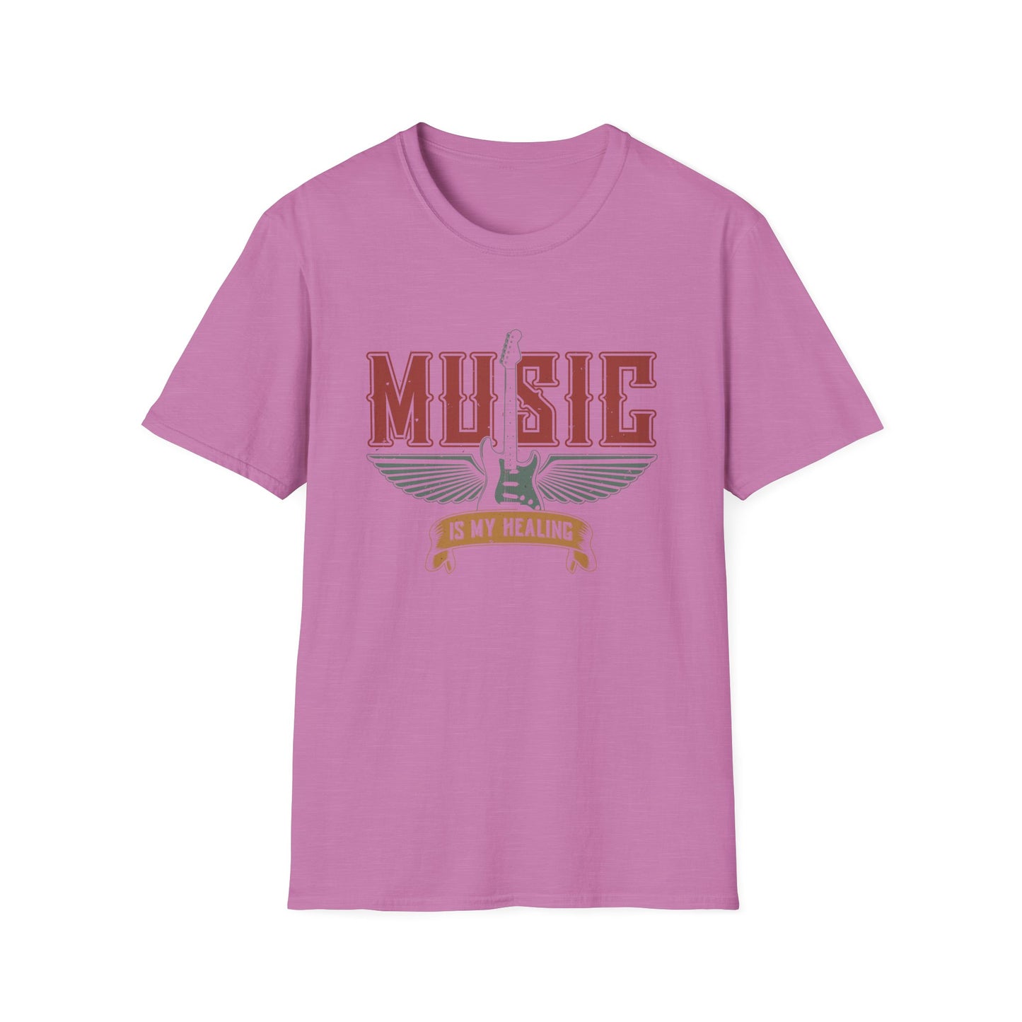 “Music Is My Healing” – The Winged Guitar Banner of Rhythm, Restoration & Rock Spirit