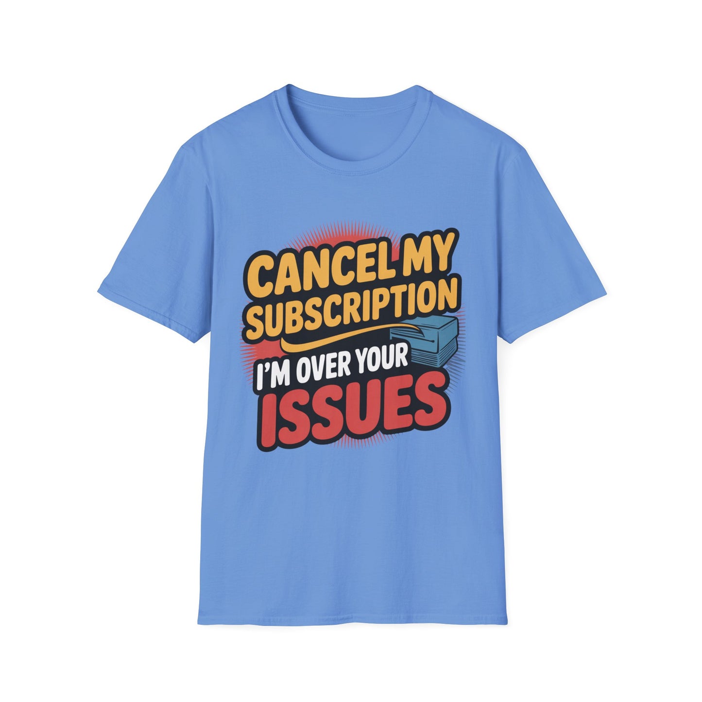 Unsubscribe Tee – Drama-Free, Boldly Branded