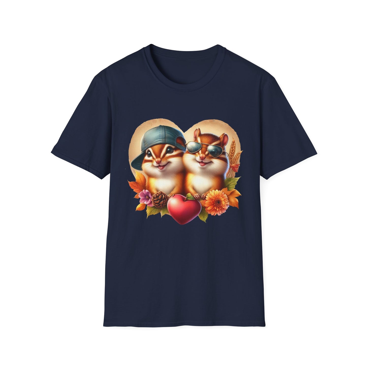 “Chipmunk Love” Tee – Flannel Hearts Edition